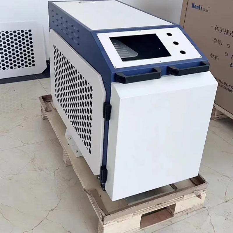 Laser Industrial Chiller - เครื่องทำความเย็นสำหรับงานเชื่อมไฟเบอร์เลเซอร์ 3000W แบบรวมในตู้ควบคุมอุณหภูมิอุตสาหกรรม พร้อมระบบระบายความร้อนด้วยน้ำ