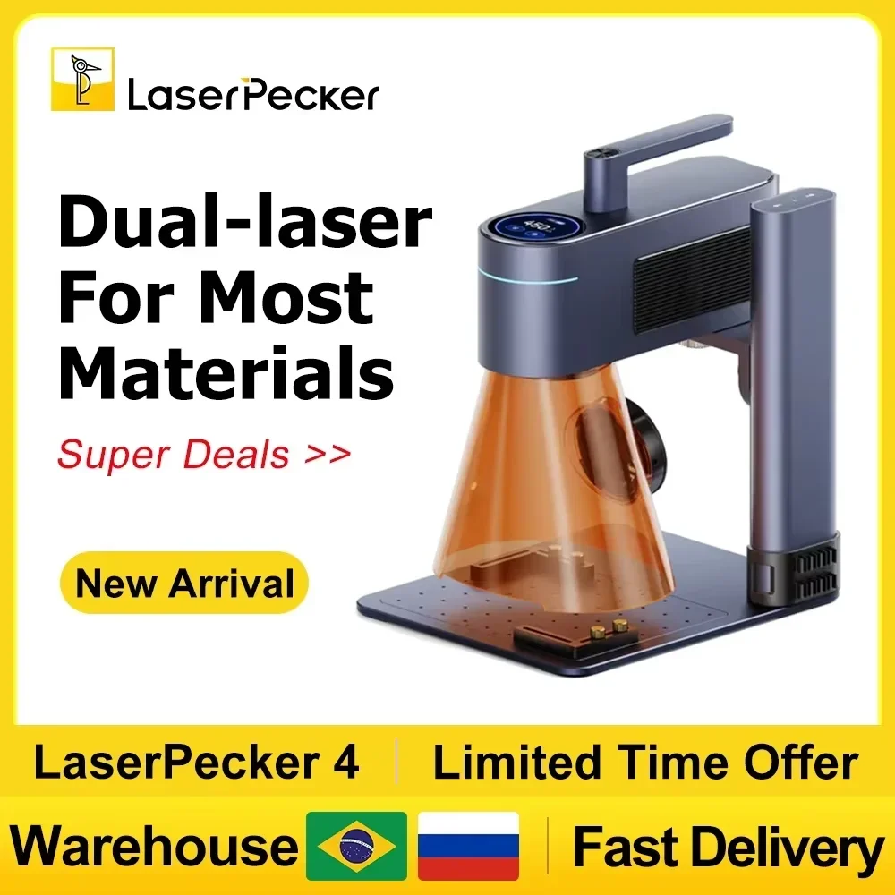 LASERPECKER 4 LP4 เลเซอร์สําหร - Industrial Laser Engraver บทวิจารณ์และราคา