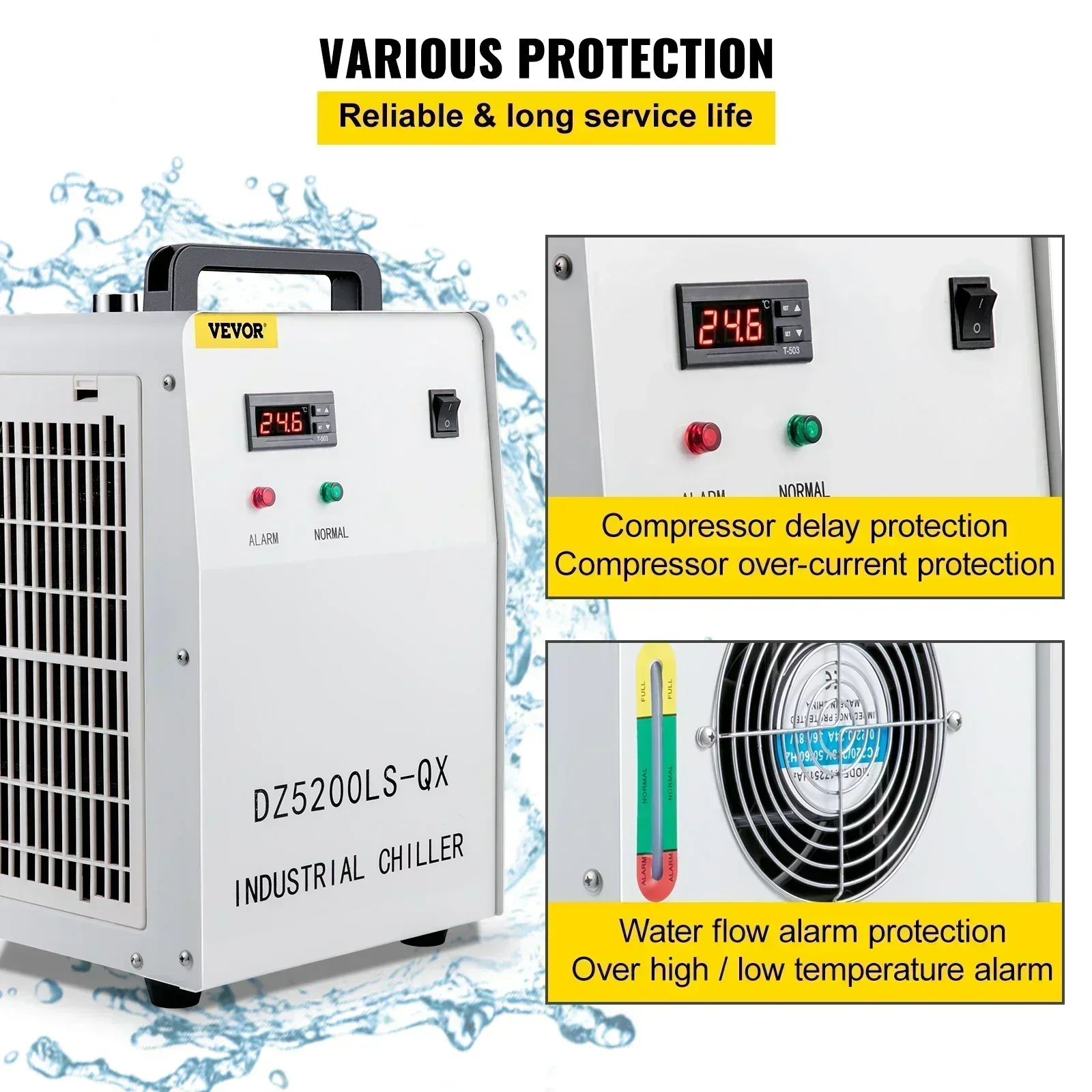 เครื่องแกะสลักเลเซอร์ CNC ระดั - Laser Industrial Chiller บทวิจารณ์และราคา